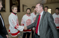 Setkání s rektorem Univerzity Karlovy 2